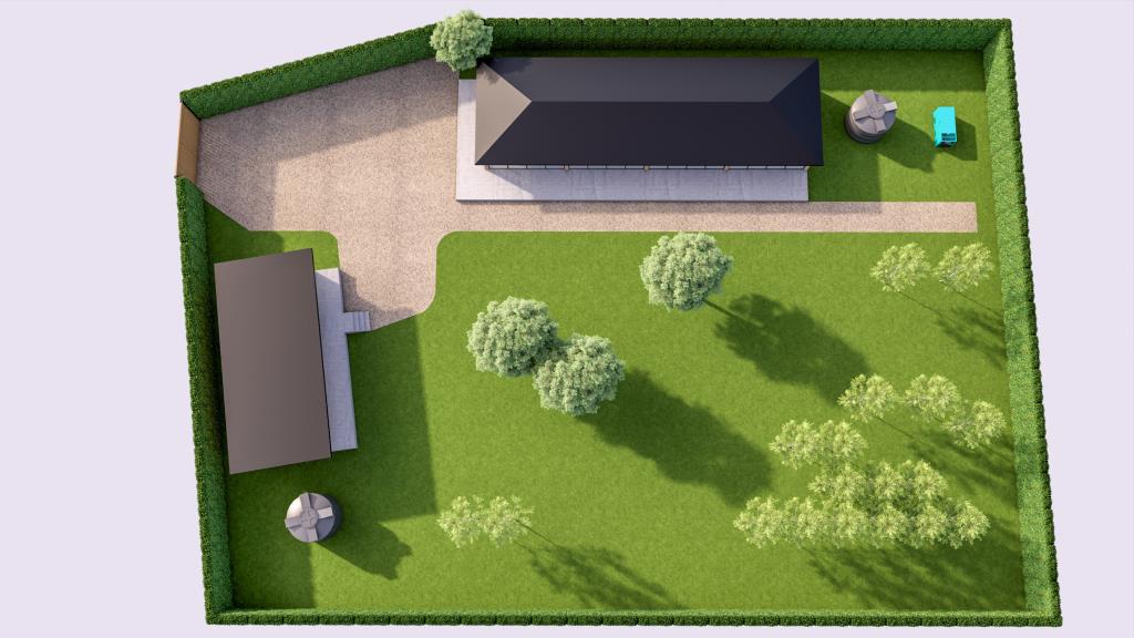 Lot: 105 - 0.69 ACRES OF WOODLAND WITH APPROVED LAWFUL DEVELOPMENT CERTIFICATE - 3D Artist Impression
